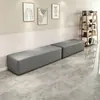Sofá de área de descanso para salón de uñas, banco largo, sofá de banco largo para jardín de infantes con tapicería suave [Entrega en 48 horas] Otro