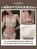 Conjunto de Sutiã Pure Desire Feminino Reunião de Seios Pequenos Seios Grandes e Planos Suporte Superior Especial Anti-queda Sutiã Sem Aro Copo AA