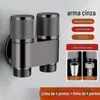 Válvula Angular de 4 Vias e Duas Portas, Uma Entrada e Duas Saídas, Válvula de Distribuição de Água de Três Vias, Válvula Angular de Saída Dupla, Duas Saídas Duplo Controle Dupla Abertura