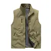 Nuevo Chaleco Exterior Transfronterizo para Hombre, Chaleco Holgado Multibolsillos para Jóvenes y Mediana Edad, Ropa de Trabajo, Chaleco Casual