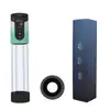 Bomba de pene transfronteriza LCD entrenador eléctrico masturbador de pene masculino ventosa entrenador de vacío