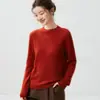 GNC Suéter de Cachemir y Seda de Morera con Dobladillo Enrollado Informal de Cuello Alto a Media Altura para Mujer, Suelto de Punto, Cubre-traje