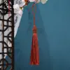 Tapa de tornillo larga, borla de seda de hielo, adorno colgante, caja de regalo, colgante de abanico, decoración colgante, accesorios para joyería DIY hechos a mano