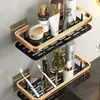 Estante de almacenamiento de aluminio sin perforaciones para inodoro, trípode para inodoro, estante de almacenamiento para baño, estante de esquina para inodoro montado en la pared