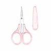 Tijeras Pequeñas de Acero Inoxidable, Mini Tijeras Portátiles para Uso en Oficina y Hogar, Corte de Papel, Recorte de Vello Nasal, Recorte de Cejas, Tijeras de Belleza al por Mayor