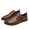2026 Dez Bilhões de Árvores Sen Sapatos Masculinos de Outono Novos Sapatos de Couro Slip-On Tamanho Grande Masculino Sapatos Casuais Mocassins Transfronteiriços Masculinos Sapatos Masculinos