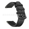 Para reloj Samsung Huawei GT4 correa de cuero de capa superior de doble cara retro de alta gama de 18 mm 20 mm 22 mm