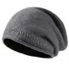Gorro Japonês Versátil para Outono e Inverno com Toque de Luxo, Gorro de Tricô Quente 100% Caxemira para Mulheres, Chapéu de Inverno Casual da Moda Tendência