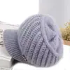 Gorro de Invierno para Mujeres de Mediana Edad y Mayores Abuela Mamá Persona Mayor Gorro Cálido Más Terciopelo Protección contra el Frío Lana Gorro de Punto para Señora Mayor
