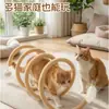 Juguete Túnel Plegable para Gatos Dropshipping Burla Rasguño Resistente Mordida Resistente Molienda de Dientes Autentretenimiento Descompresión Consumo de Energía Artefacto