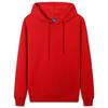 Sudadera con capucha de algodón de peso pesado 320g para Otoño e Invierno, Camiseta interior de seda de leche súper suave, Sudadera holgada de color puro para hombre y mujer
