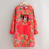 Delantal de Lona de Moda Anti-manchas Ropa de Trabajo de Cocina para el Hogar Overol Estilo Chino de Boda Catering Overol de Manga Larga