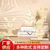 Atacado do Fabricante Nova Decoração de Natal para Mesa Peças de Madeira - Enfeites Tridimensionais DIY para Atmosfera Artesanato Criativo