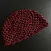 Nova Touca de Malha Fina para Todas as Estações, Chapéu Curto Feito à Mão para Homens e Mulheres, Chapéu de Crochê Respirável com Recortes