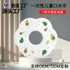Toalla de Saliva Desechable Productos para Recién Nacidos Almohadilla para Escupir Absorbente Hexagonal Babero Giratorio de 360 Grados