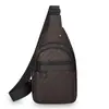 Bolso Cruzado de Pecho para Hombre de Gran Capacidad Transfronterizo, Bolso de Hombro Moderno, Sencillo y Tendencia, Bolso Cruzado Casual de Color Contrastante para Viajes al Aire Libre