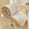 Colcha de verão de algodão lavado ultra macio 2026, colcha para ar condicionado, colcha refrescante de verão, colcha de primavera e outono, colcha de algodão lavável à máquina individual e dupla, núcleo de colcha fino