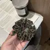 Goma para el pelo Retro Coreana Estampado de Leopardo Diadema de Cola de Caballo de Gama Alta Accesorio para Moño Versátil para Uso Diario