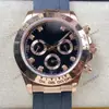 Reloj para Hombre Rolex Daytona Serie 40mm Multifuncional Cronógrafo Incrustado de Diamantes Mecánico Totalmente Automático Aliexpress