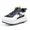 Zapatos para caminar con deformación de cuatro ruedas Zapatos de patinaje automáticos para niños Zapatos de patinaje invisibles para estudiantes masculinos y femeninos Zapatos con ruedas para caminar para adultos