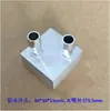 Bloque de Refrigeración por Agua Placa Base Puente Sur Puente Norte Laptop Refrigeración por Agua LED Aluminio Pequeño Disipador de Calor de Refrigeración por Agua 30*30mm