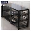 Estantería de Piso para Cocina Estantería de Almacenamiento de Múltiples Niveles Estantería Multifuncional para el Hogar Estantería para Almacenamiento de Horno y Verduras Gabinete de Almacenamiento para Artículos Varios