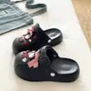 Material EVA Altamente Elástico2026 Tendência de Verão DIY Versátil Estilo Birkenstock Sapatos Fechados de EVA para Férias para Mulheres