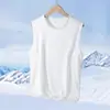 Chaleco de Malla Transpirable de Color Puro para Hombre, Delgado de Verano, Versátil, Casual, Deportivo, Fitness, de Secado Rápido, sin Mangas, para Estudiantes