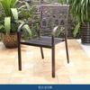 Mesas y Sillas Casuales para Villa Patio Jardín Ocio Mesa y Silla para Comedor Combinación Hotel B&B Aire Libre Impermeable Protección Solar Mesa y Sillas
