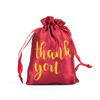 Bolsa de Satén con Cordón Imitación Seda Gracias Joyería Regalo Pequeño Almacenamiento Bolsa con Cordón