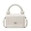 Elegante y Compacta Bandolera Bolso de Mano de Trabajo para Mujer 2025 Nuevo Elegante Nicho de Gama Alta Cruzado Pequeño Cuadrado