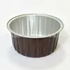 Tigela de Papel Alumínio para Air Fryer Pequena Forma de Bolo Assar Caixa de Embalagem para Durian Caixa de Papel Alumínio Retangular com Tampa
