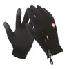Luvas de ciclismo atacado para motocicletas, pesca de outono e inverno, à prova de frio, à prova d'água, tela sensível ao toque, luvas esportivas quentes para uso externo