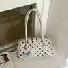 Bolso de Bolos de Diseño de Lunares Dulce y Femenino Transfronterizo Moderno de Nicho Bolso Versátil de Hombro o Axila para el Viaje Diario