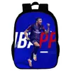 Mbappe Mbappe Mochila Escolar Infantil de 14 pulgadas Mochila de Guardería Mochila Personalizable DIY
