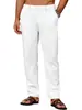 Pantalones Casuales Transpirables de Cordón para Hombre Amazon Transfronterizo Pantalones de Playa Transpirables de Verano 2023