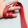 Cordón de Cuero Engrosado de 2 mm Collar de Cuero PU Ropa para Muñecas Tira de Cuero Adorno Decorativo Accesorios para Manualidades