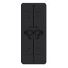 Tapete de yoga de borracha PU transfronteiriço antiderrapante linha corporal absorvente de suor exercício fitness dança tapete de yoga primeira geração de cabelo