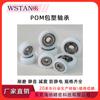 Wstang Rodamiento con Recubrimiento de Plástico Bs68310-3 Polea de Nylon Antiestática Resistente al Desgaste Rodamiento 608/626 Fabricante Personalizado