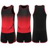 Novos trajes de atletismo, coletes de treinamento masculinos e femininos, shorts, maratona, corrida, secagem rápida, teste esportivo, competição, roupas de equipe esportiva