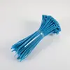 Cinchos de plástico de colores autoblocantes para cables, correas de nylon rojas, naranjas, amarillas, verdes, azules, moradas, marrones, grises