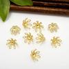 Zhongxing joias DIY 10mm puro cobre flor titular chapéu diy hand-made acessórios de cabelo antigo acessórios frisados acessórios