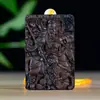 Colar Pingente de Bodhisattva Guanyin de Mil Mãos Maitreya Manjushri Ornamento de Mão Artesanato Finamente Esculpido