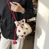 Bolsa Transversal Tendência para Comércio Exterior, Nova Moda Verão 2026 Simples Casual Lona Bolsa de Ombro, Bolsa Saco para o Dia a Dia