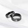 Anillo Brillante de Acero de Tungsteno Estilo Europeo y Americano Neutro, Anillos Sencillos y de Alta Gama para Parejas, Tungsteno Dorado, Joyería Resistente a los Arañazos y que No se Desvanece