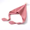 Chapéu de tricô de cashmere infantil para outono e inverno, 2-8 anos, cor doce, quente, fofo, grosso, à prova de vento, gorro cônico, atacado
