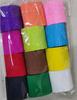 Color rollo Papel crepé hecho a mano jardín de infantes papel para frotar a mano doblez de rosa papel para frotar a mano mixto 12 colores/bolsa