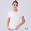 Blusas Esportivas de Malha com Manga Curta para Primavera e Verão, Look Emagrecedor Versátil, Camiseta Casual Feminina Respirável para Fitness, Esportes ao Ar Livre, Yoga