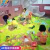 Equipo de proyección de arena 3D a simple vista para piscinas, playas y suelos, mesa holográfica de proyección, equipos interactivos para parques de atracciones infantiles.
