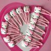 Pinza para el cabello de gatito Lindo gatito rosa Pinza bb Clip para flequillo Pinza para el cabello para niños Clip pequeño Clip lateral Accesorios para el cabello